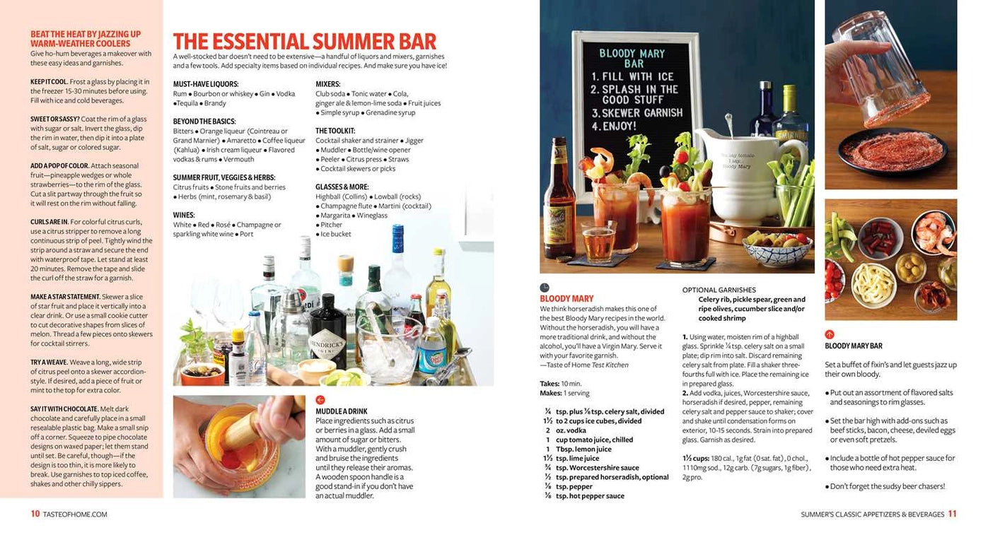 Taste of Home American Summer Cookbook