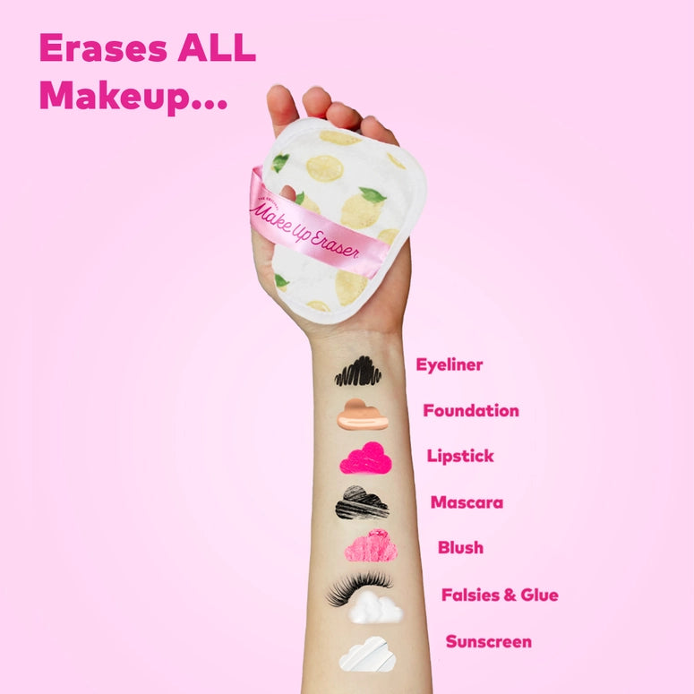 The Original MakeUp Eraser Limoncello 7-Day Set & Makeup Bag Gift Set