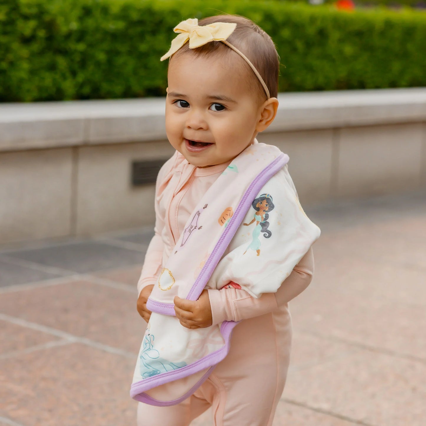 Copper Pearl Disney Princess Three-Layer Security Blanket Set