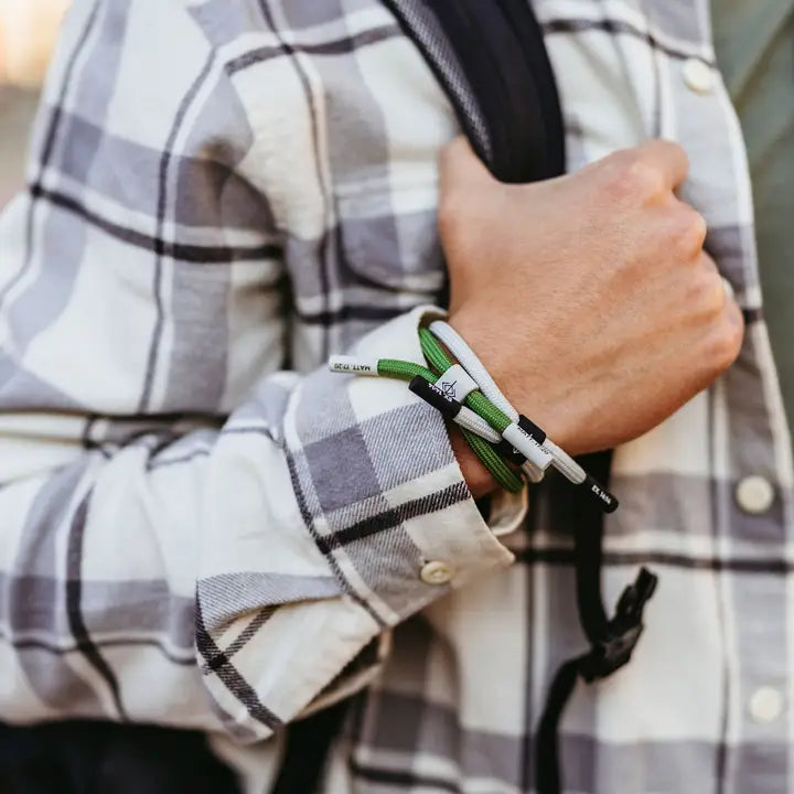 THE PRAYER I SHARE Move Mountains Bracelet, Christian Cord Bracelet