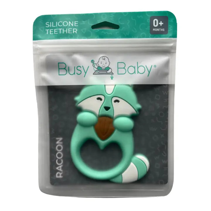 Busy Baby Raccoon Teether