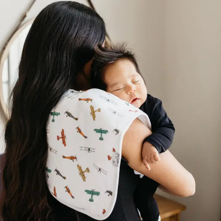 Copper Pearl Premium Burp Cloths - Ace