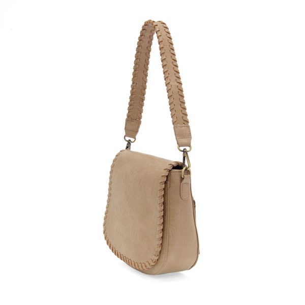 Joy Susan Annie WhipStitch Saddle Convertible Crossbody Bag