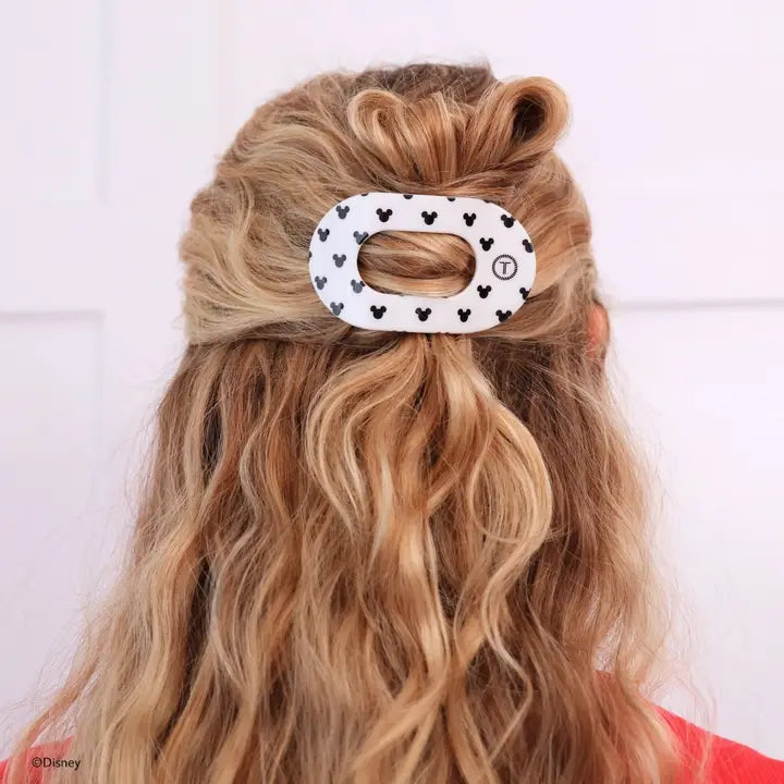 Teleties Flat Round Hair Clip | Small | the Iconic Mickey Mouse