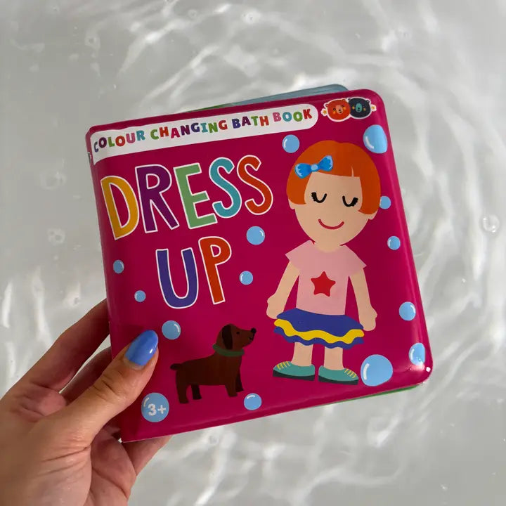 Dress Up Colour Changing Bath Book & Sticker in Header
