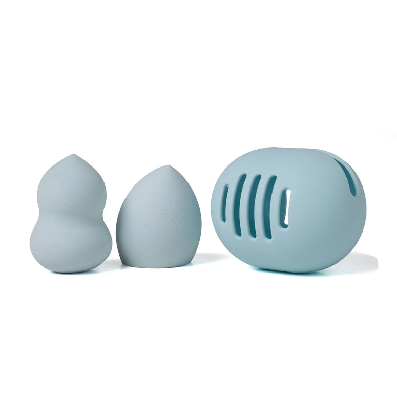 Lemon Lavender On A Blender Makeup Sponges and Case