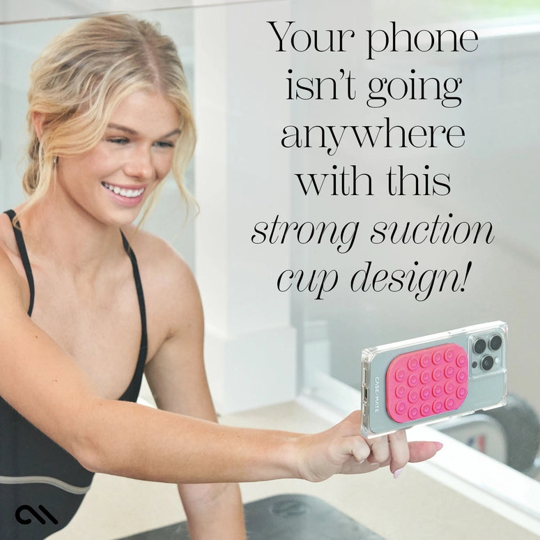 Case-Mate Stick It! Adhesive Suction Phone Mount-Watermelon