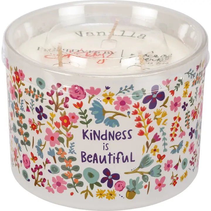 Primitives by Kathy Kindness Is Beautiful Candle