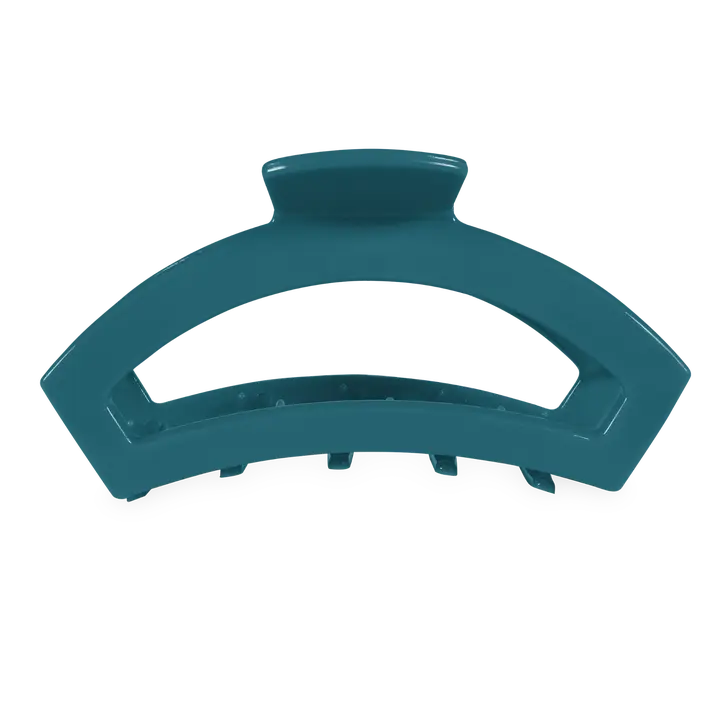 Teleties Open Teal with It Large Hair Clip