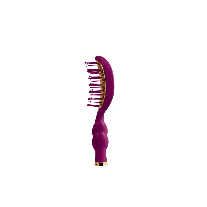 Teleties Mini Vented Hair Brush - Mulberry