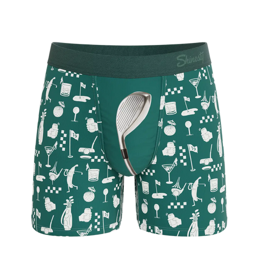 Shinesty The Mulligan - Green Golf Ball Hammock® Pouch Underwear