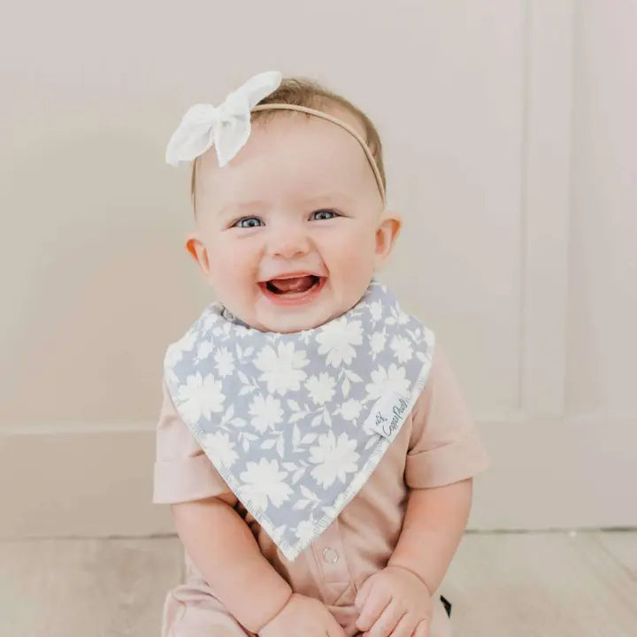 Copper Pearl Baby Bandana Bibs - Lacie