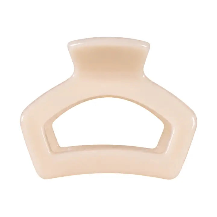 Teleties Open Almond Beige | Petite | Hair Clip