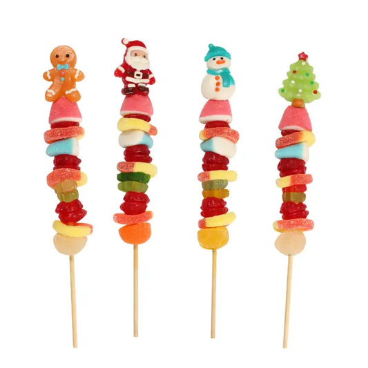 Christmas Gummy Kabobs