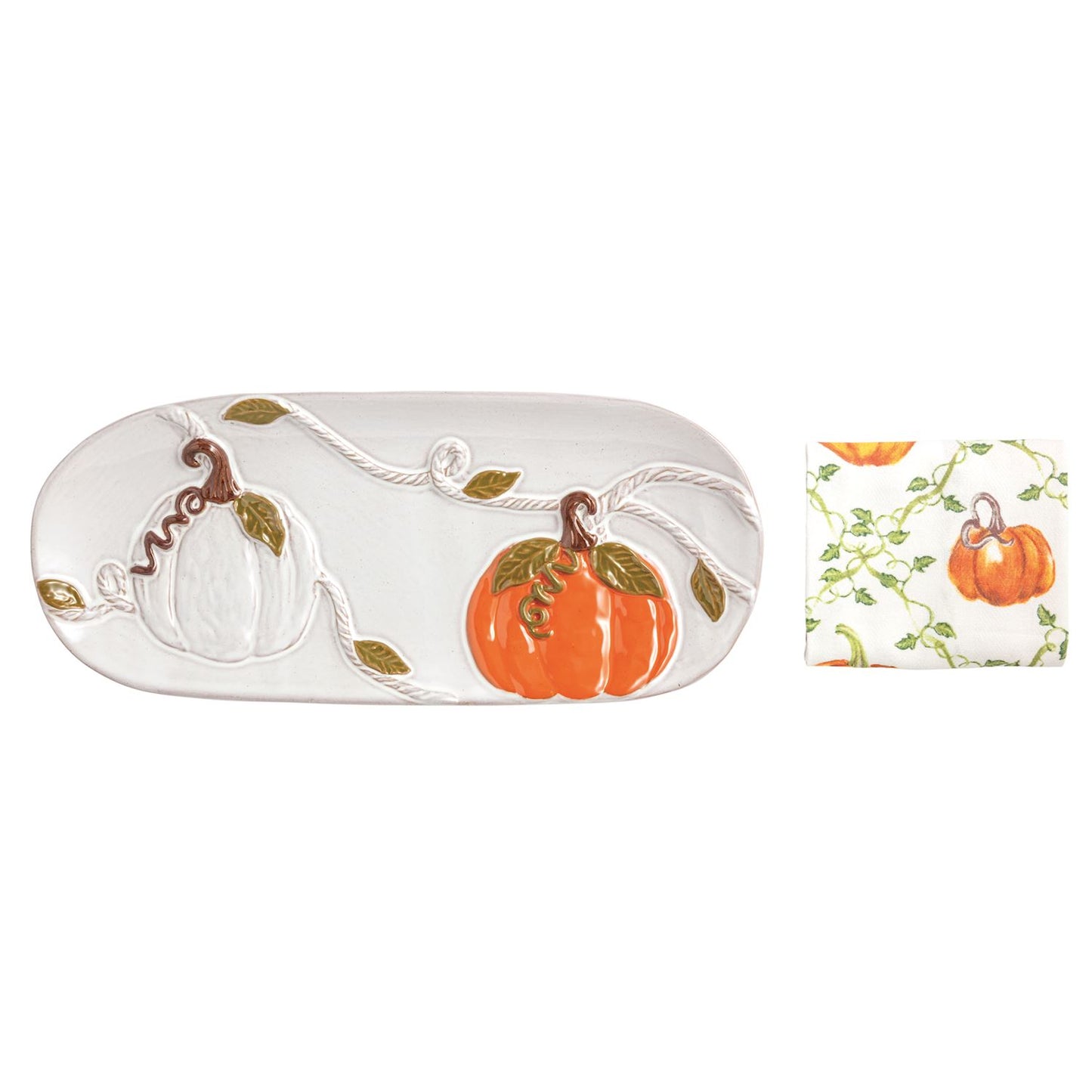 MUD PIE GATHER HOSTESS TRAY SET