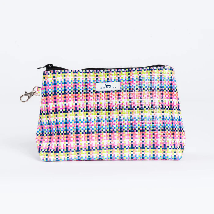 SCOUT WOVEN TRAVEL POUCH MEDIUM ON HOLIDAY POUCH-SPRING FLING