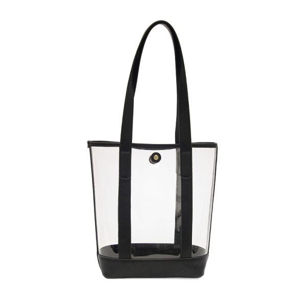 Joy Susan Elle Clear Tote-Black