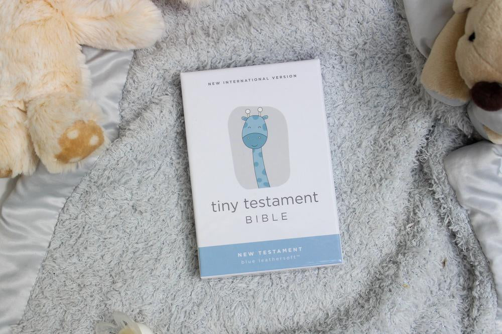 NIV, Tiny Testament Bible, New Testament-Blue