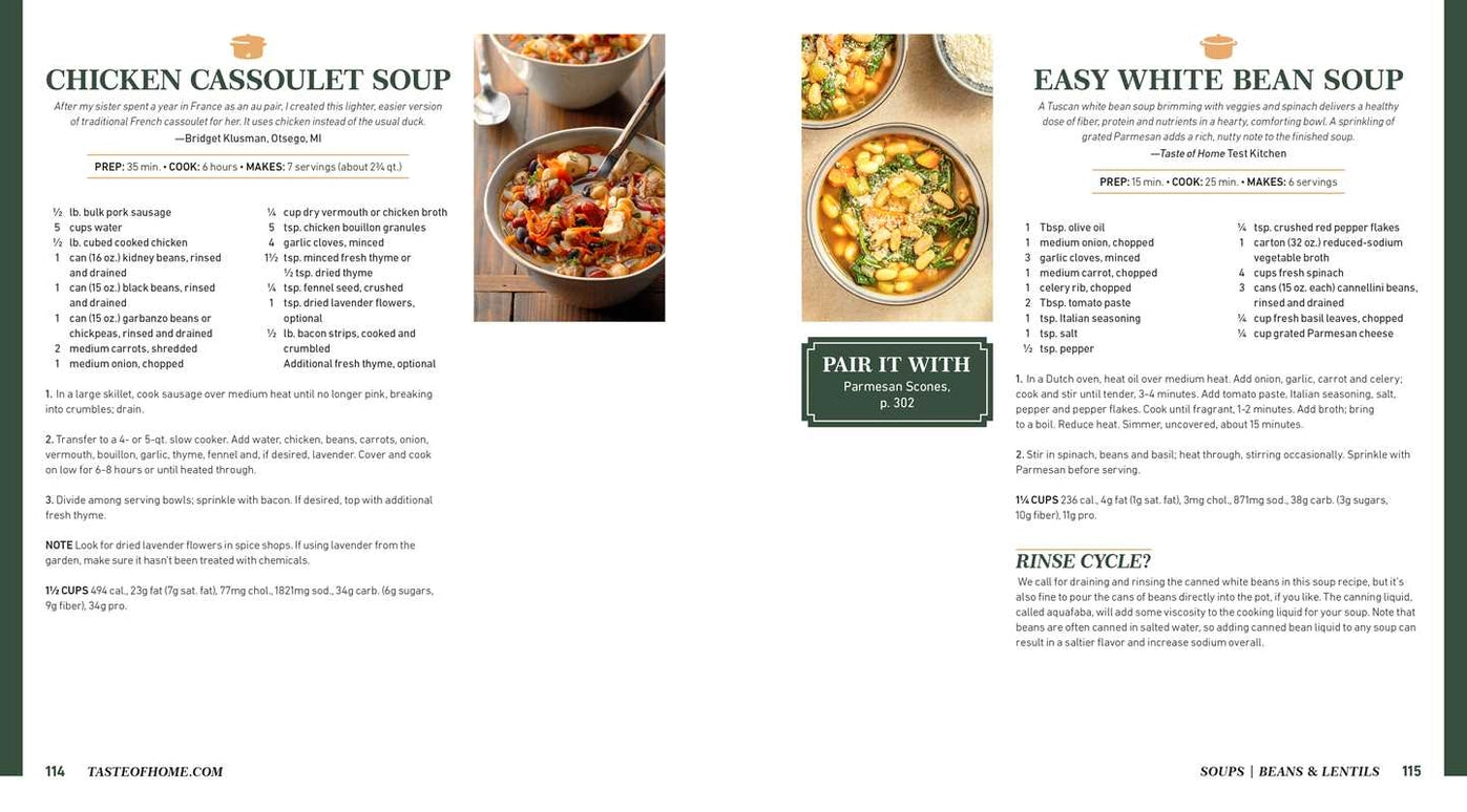 Taste of Home Soups & Breads