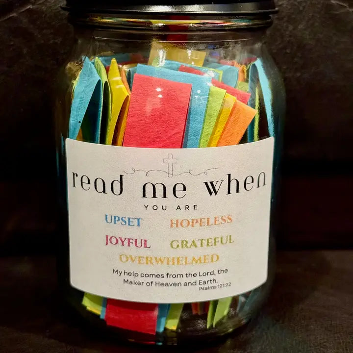 Bible Verses in A Jar- Color Coded Scripture