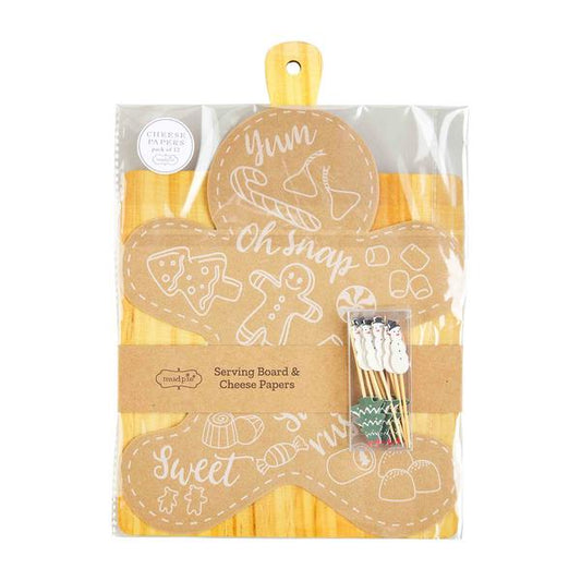 MUD PIE GINGERBREAD KRAFT PAPER BOARD