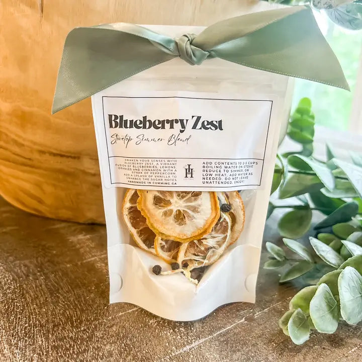 Ivy Haus Blueberry Zest Stovetop Simmer Blend Potpourri Sm