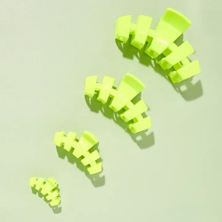 Teleties Classic Hair Clip | Large | Summer Brights