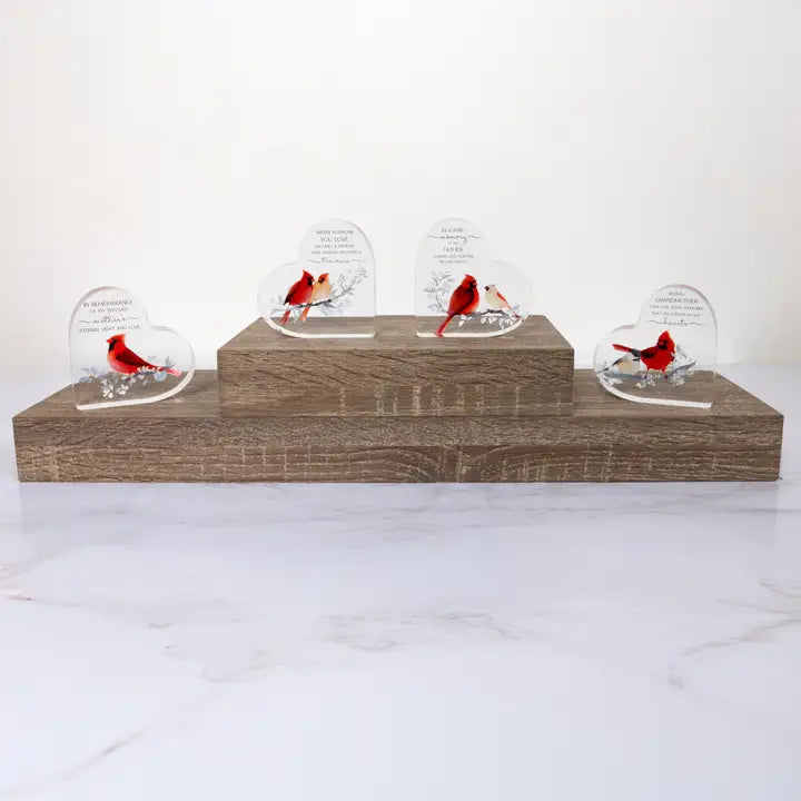 Pavilion Treasure - 3.5" Acrylic Heart Plaque