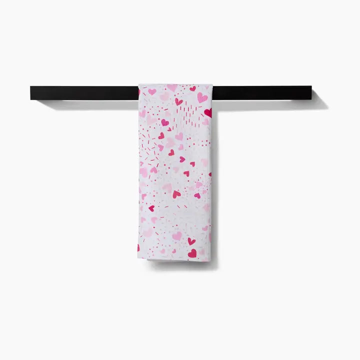 Geometry Sprinkled with Love Luxe Hand Towel