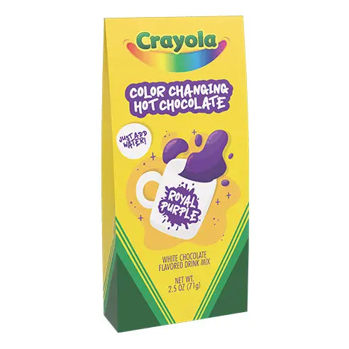 Crayola Royal Purple Colorful Hot Chocolate (2.5oz Box)