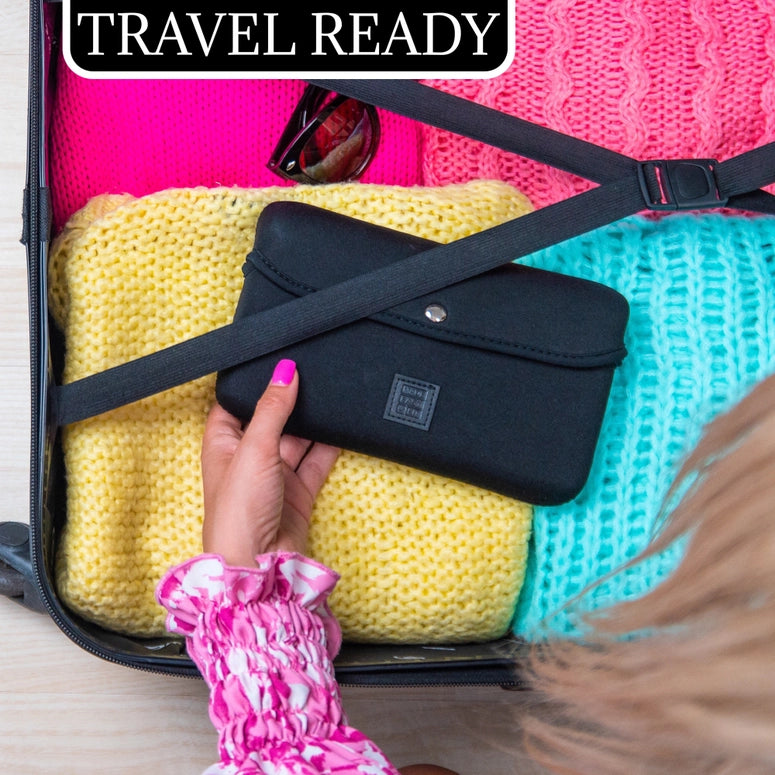 Made Easy Kit Pill Case Large 7-Day / 28 Compartments-Black