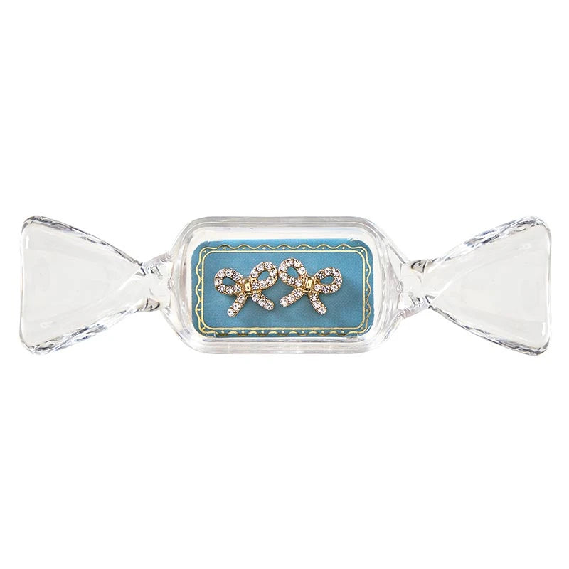 The Candy Dish Earrings - Blue
