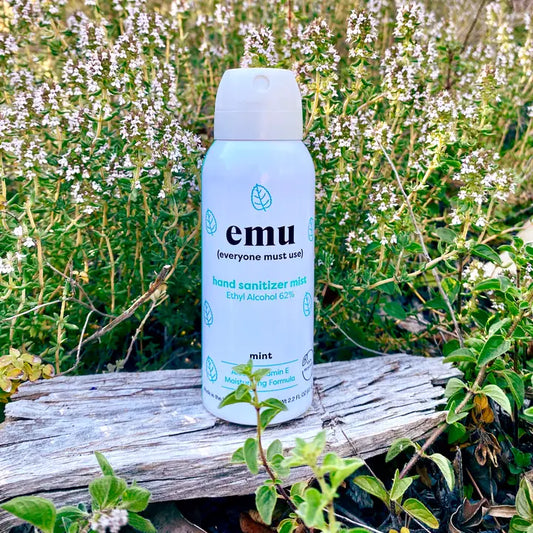 Emu Moisturizing Hand Sanitizer Mist 2.2oz Mint