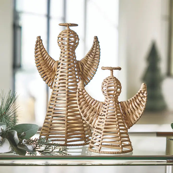 Santa Barbara Design Studio Wicker Angel - 8.25" H