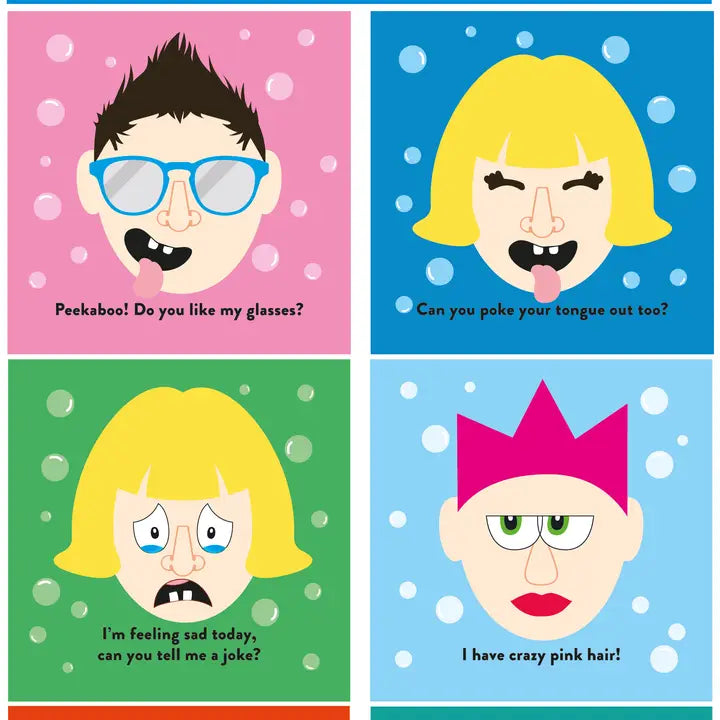 Funny Faces Colour Changing Bath Book & Stickers in Header