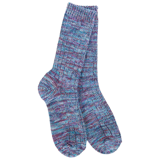 World's Softest Socks Weekend Missioni Crew-Neptune