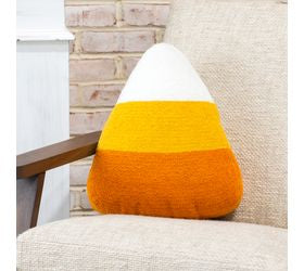 pD HOME 15 X 13 CANDY CORN PILLOW