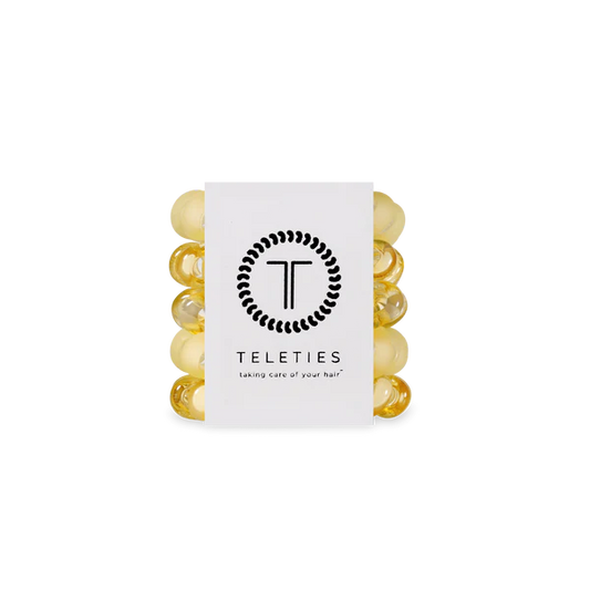 Teleties Butter Yellow Tiny Hair Ties