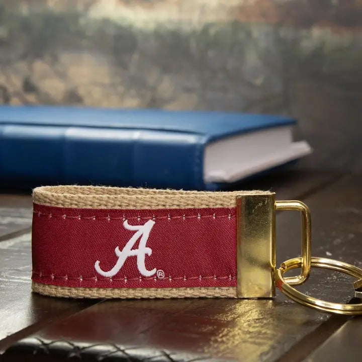 Zep-Pro Alabama Crimson Tide Collegiate Woven Ribbon Key Chain