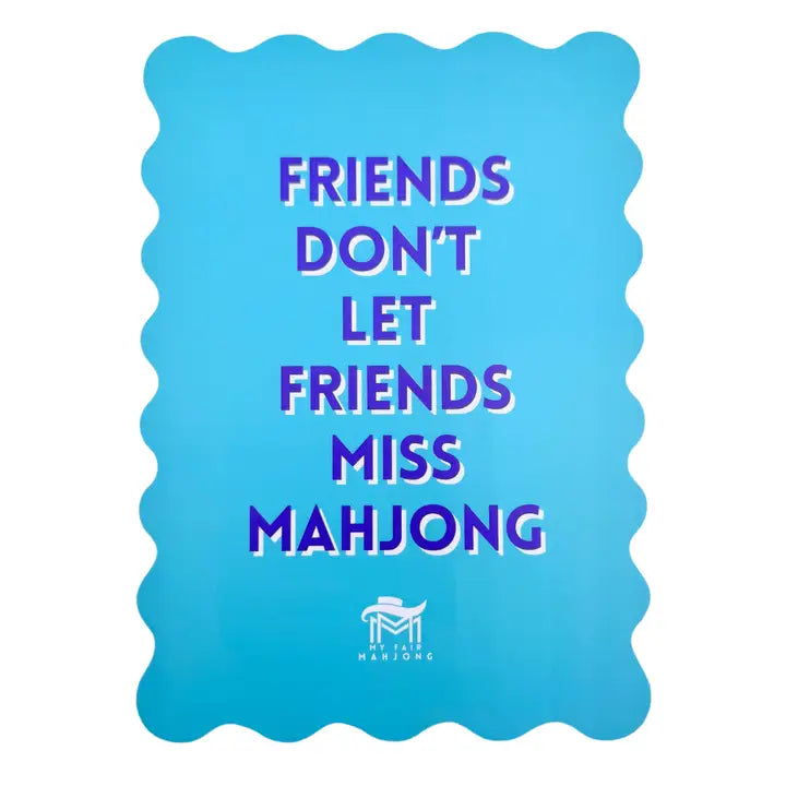 My Fair Mahjong Shuffle Card