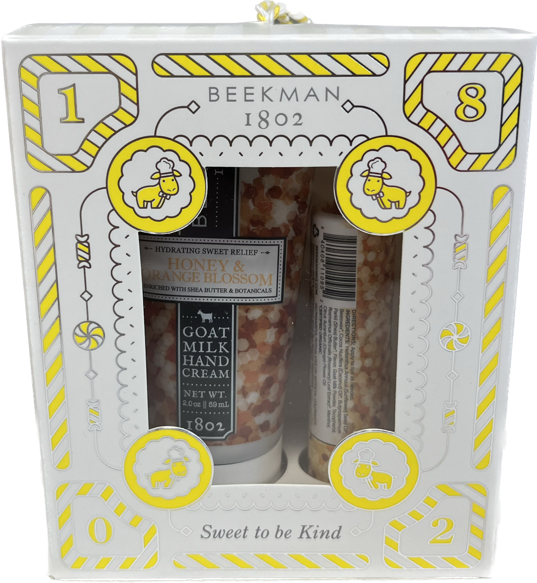 Beekman 1802 Honey & Orange Blossom Hand & Lip Hydration Kit