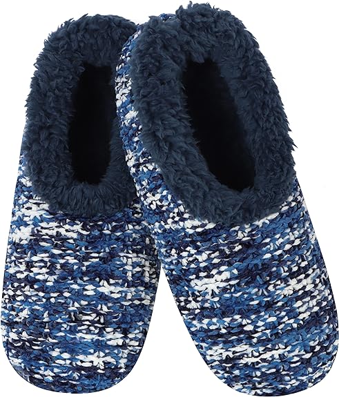 Women's Snoozies Miss Fancy Pants Slipper-Blue