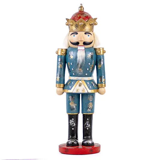 The Royal Standard Franz Nutcracker Blue/Red 6x17.5