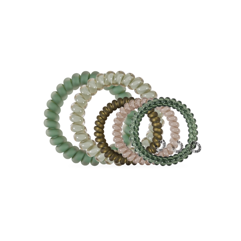 Teleties Mossy Moments Mixed Hair Ties