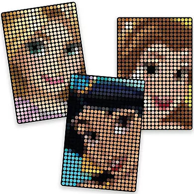 Make It Real: Disney Stamp To Reveal - Jasmine, Belle, Rapunzel Storybook DIY 3 Princess Dot Posters
