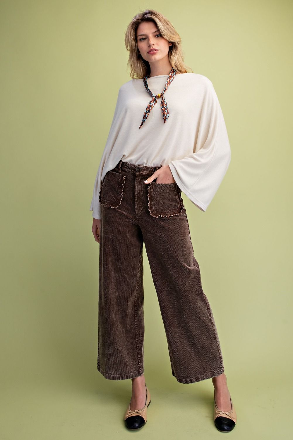 EASEL WASHED CORDUROY PANTS