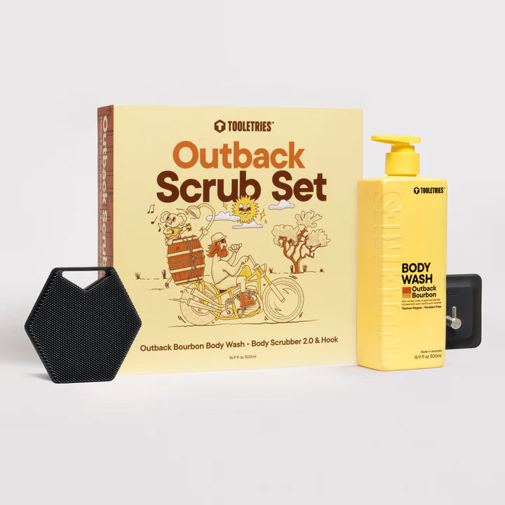 TOOLETRIES OUTBACK SCRUB SET