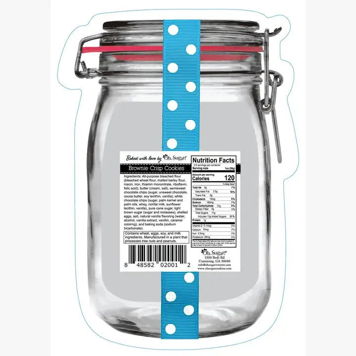 Oh, Sugar! Cookie Mason Jar Pouches