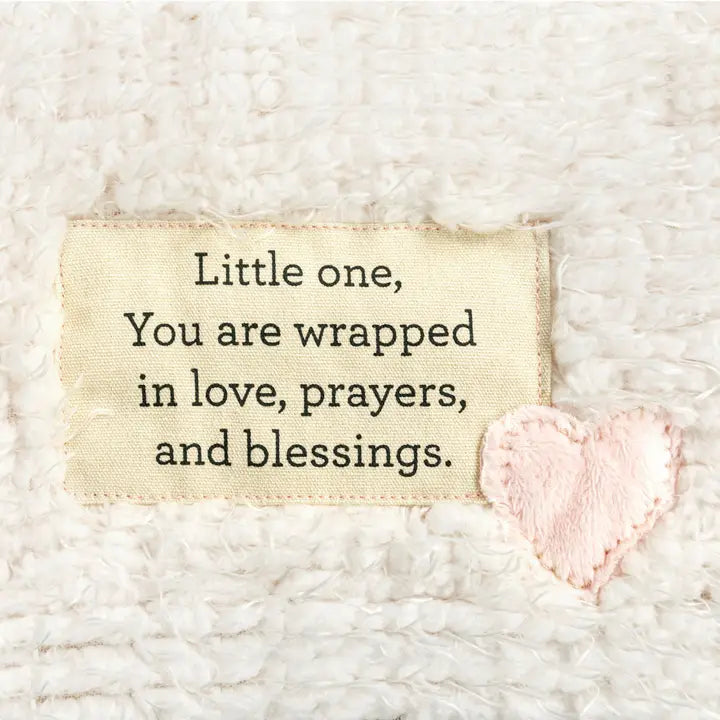 Demdaco Wrapped in Prayer Blanket - Pink