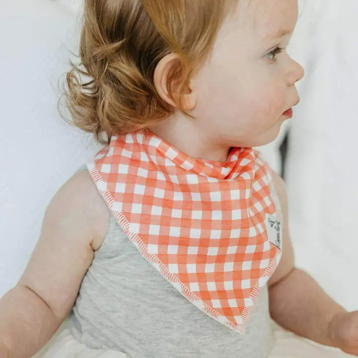 Copper Pearl Baby Bandana Bibs - Goosie
